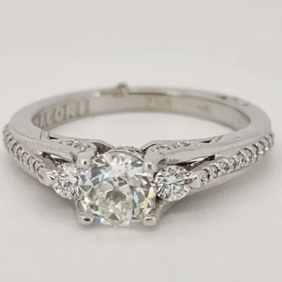 Inel 18k cu diamante naturale 1.07ct