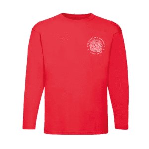 Highland Scramble Moto Camp Red Long-Sleeved T-Shirt