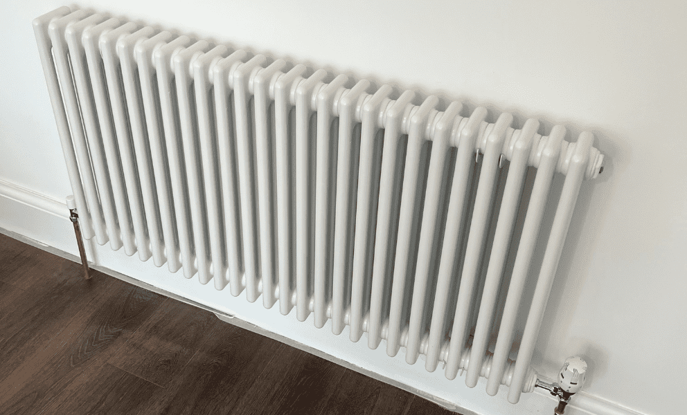 new radiator installed designer preston