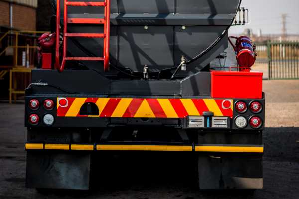 BME's used-oil collection truck unit.