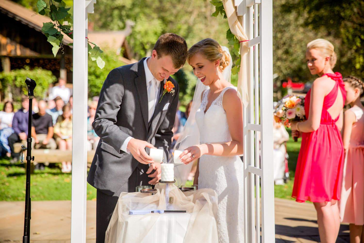 Wedding day First look