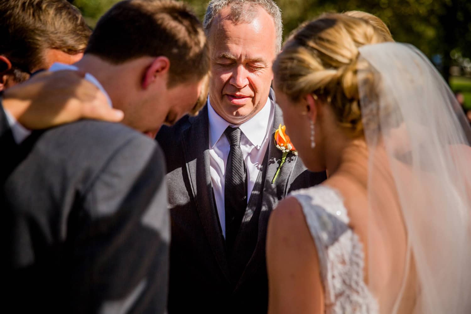 Wedding day First look