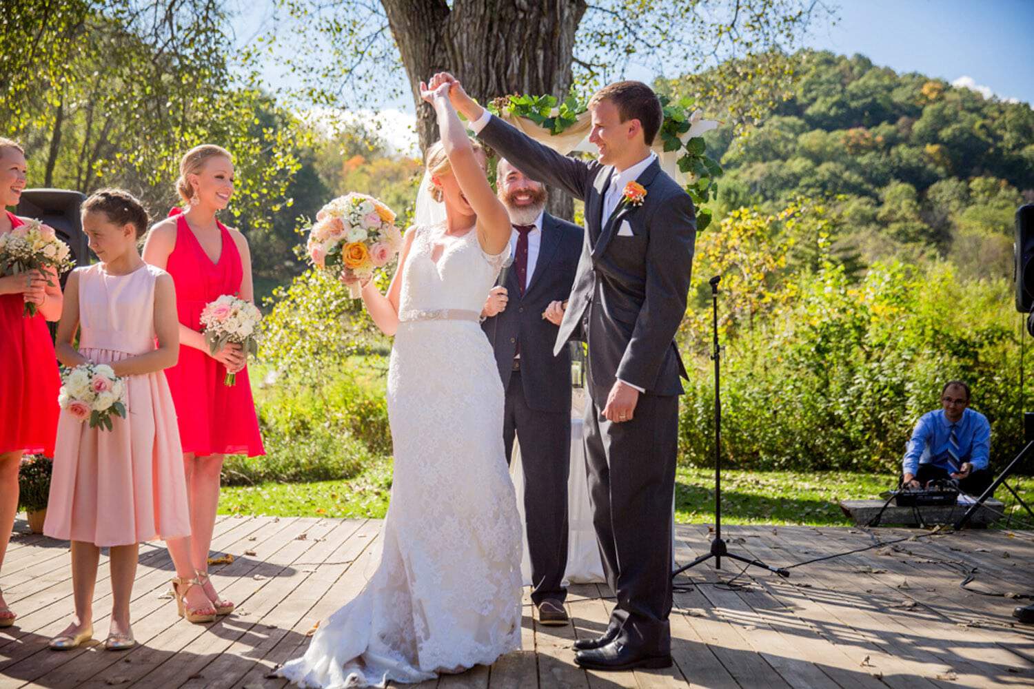 Wedding day First look