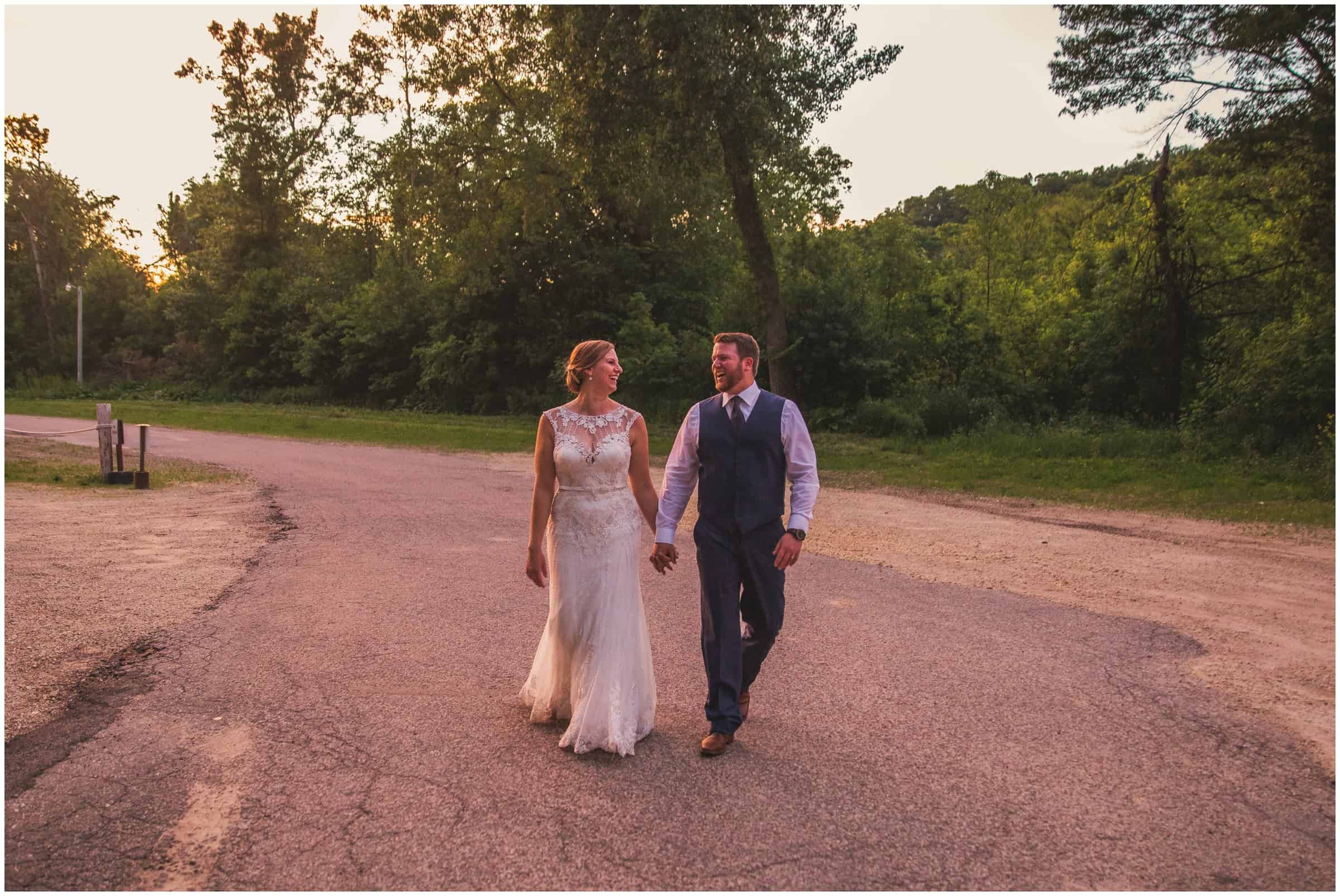 Mt La Crosse Wisconsin Wedding Box Car Photography