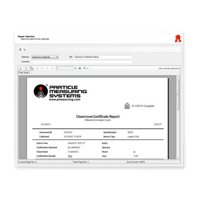 Particle Counter Software