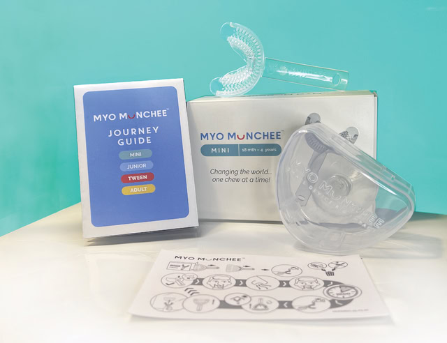Mini pacifier for Myo Munchee baby teethers.