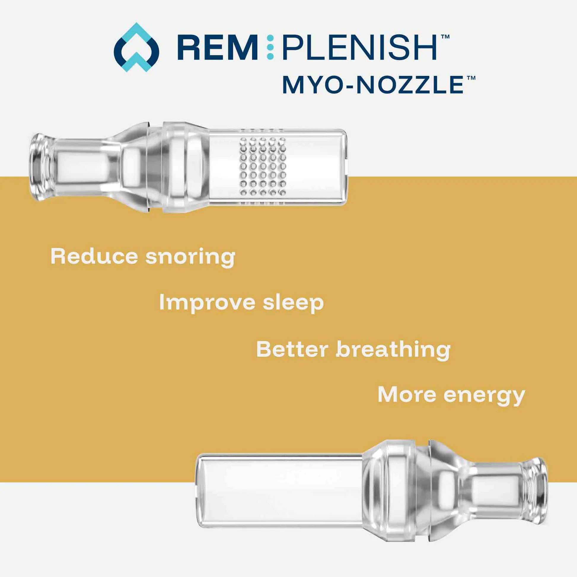 Enhanced breathing device for better sleep and increased energy levels.