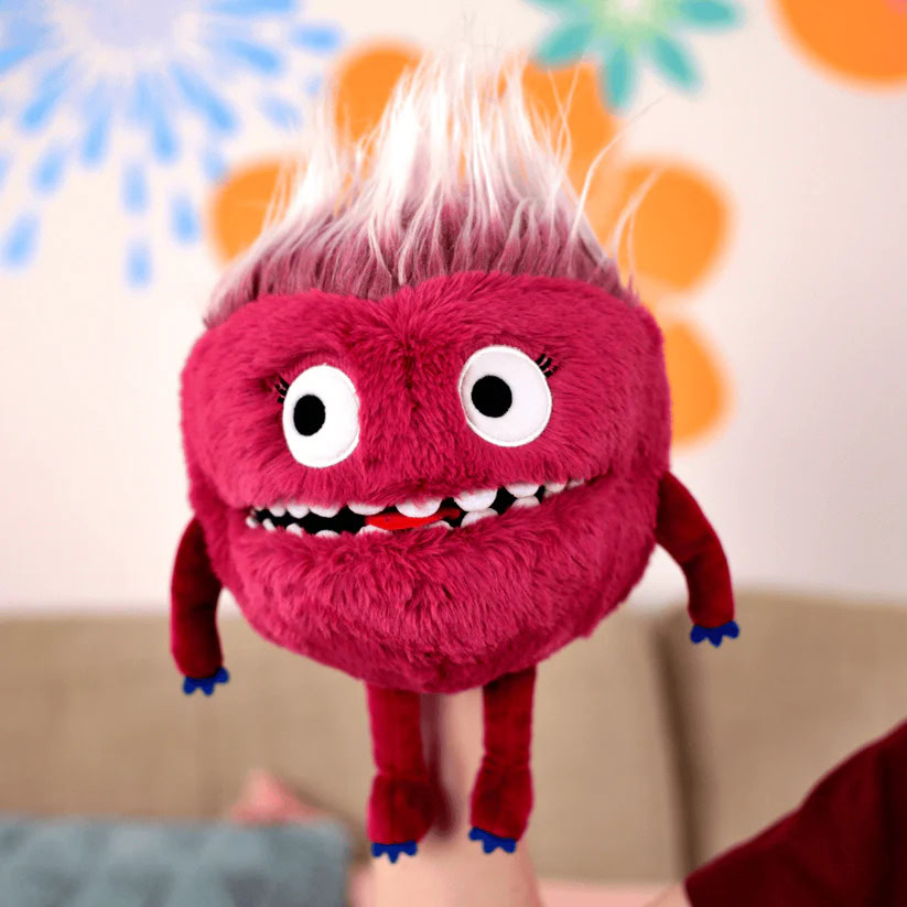 Goji, the sassy purple Speech Monster