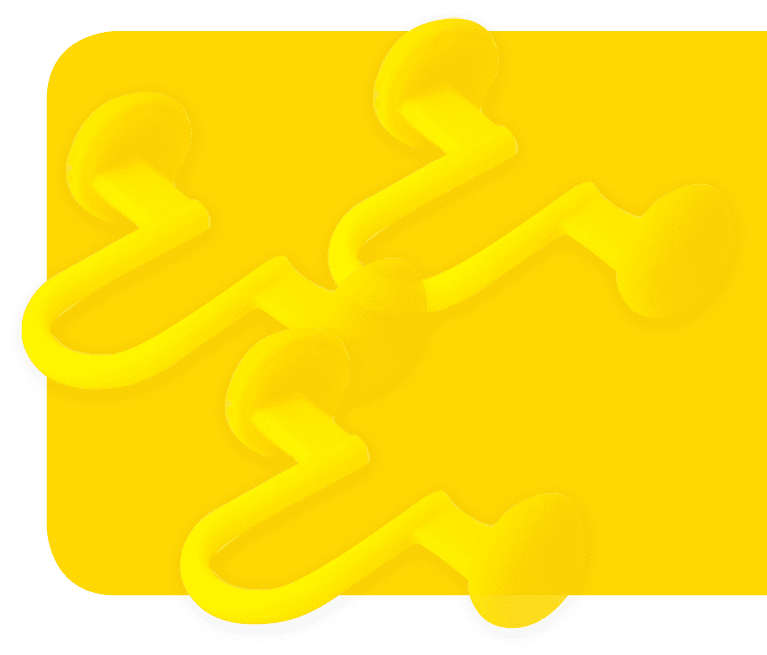 Yellow internal nasal dilators in medium and large sizes