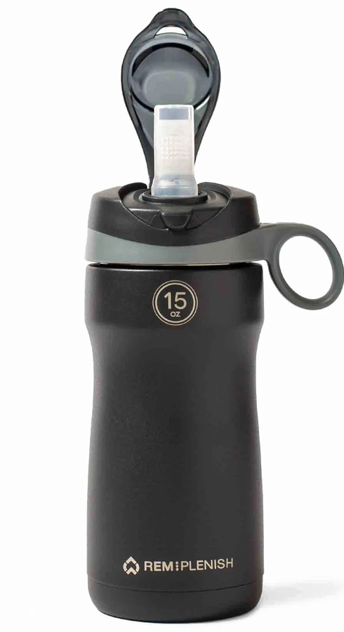 REMplenish bottle in Midnight Onyx