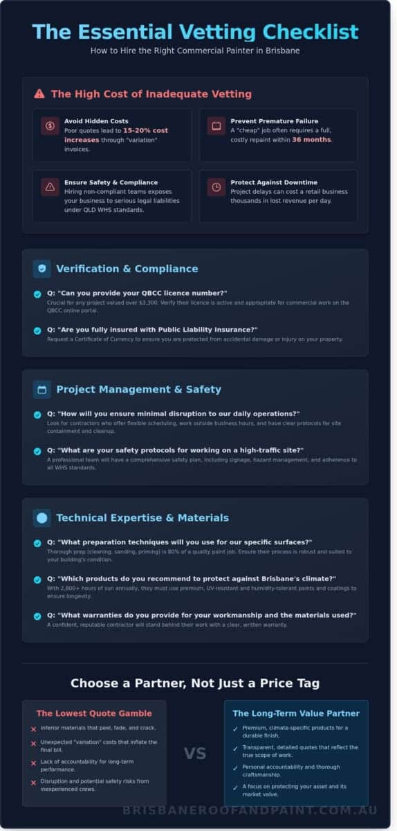 Hiring the Best: 15+ Essential Questions to Ask a Commercial Painter in 2026