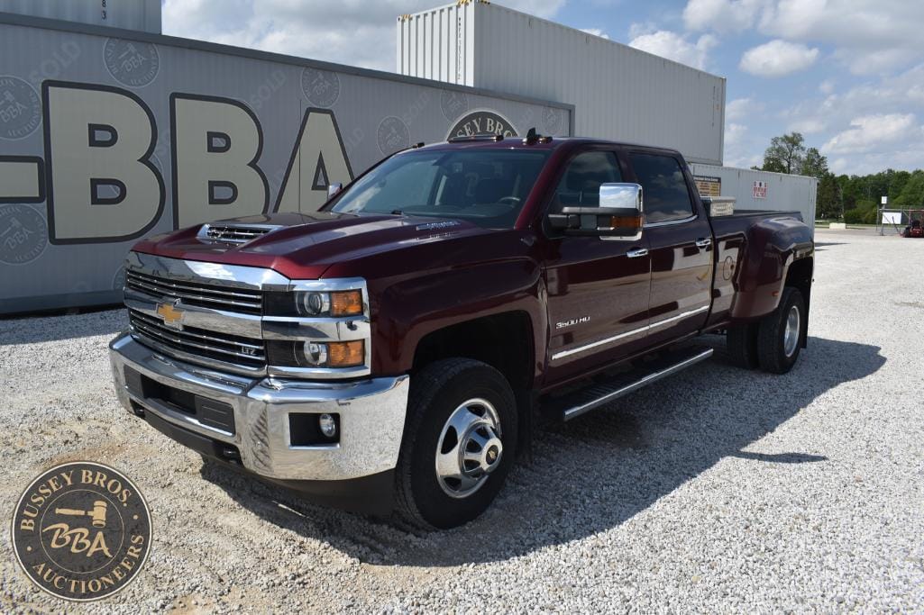 Chevrolet Silverado heavy-duty pickup truck at Bussey Bros Auctioneers.