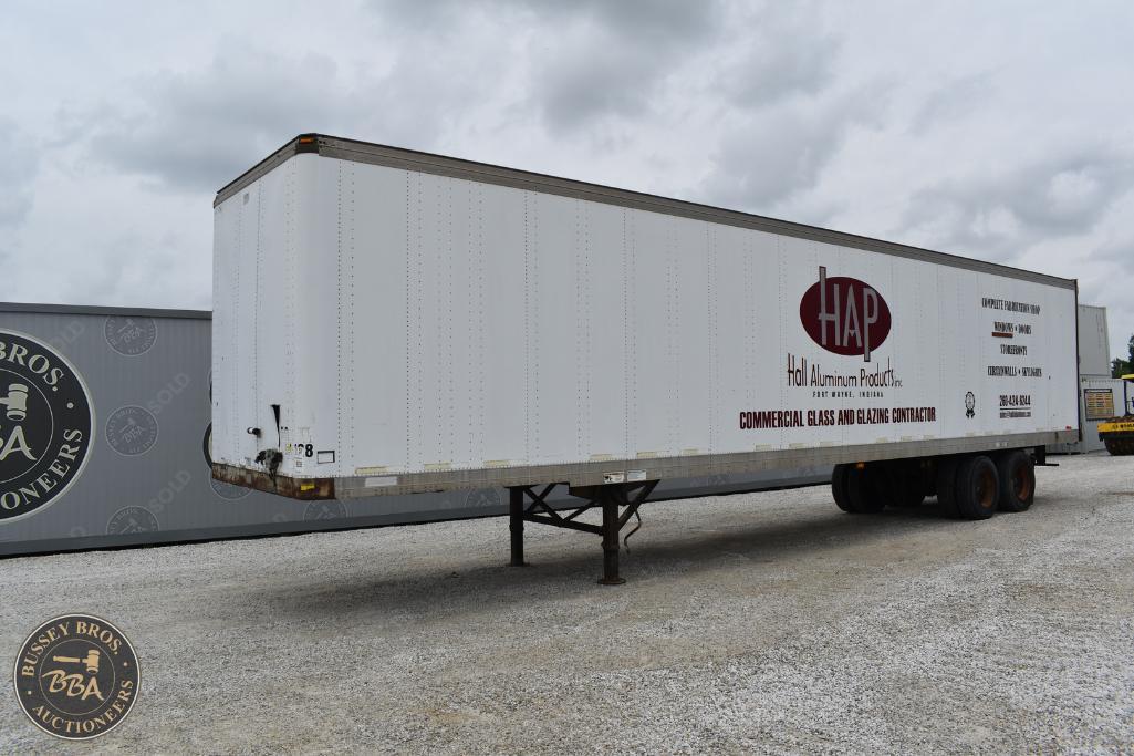 Transport trailer for sale at Bussey Bros Auctioneers, ideal for logistics and freight transport.