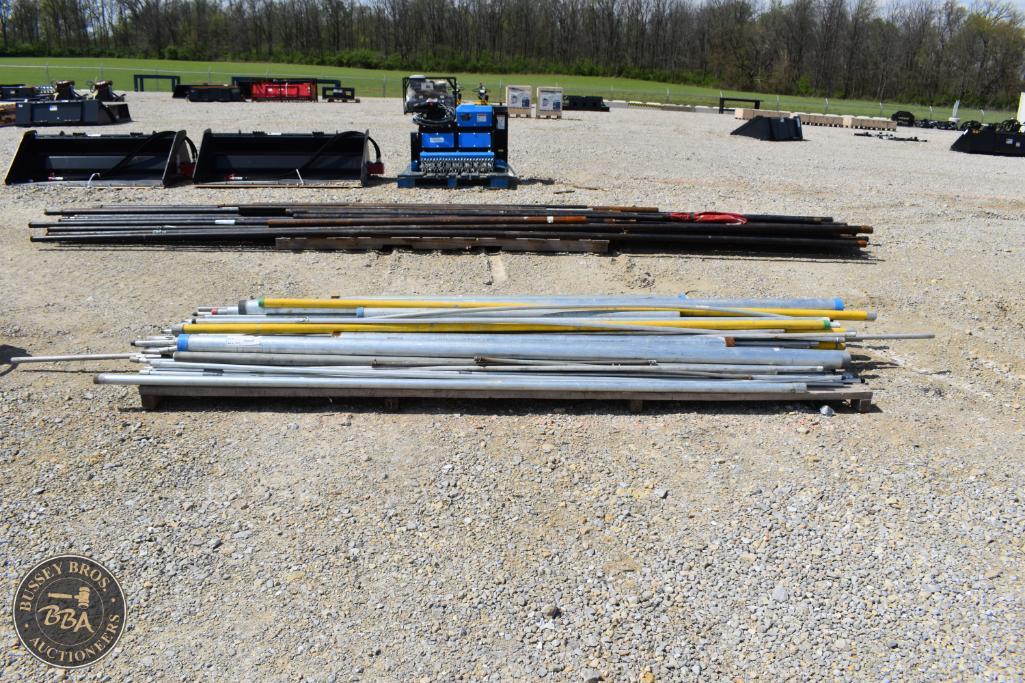 Construction equipment parts and tools for sale at Bussey Bros Auctioneers.