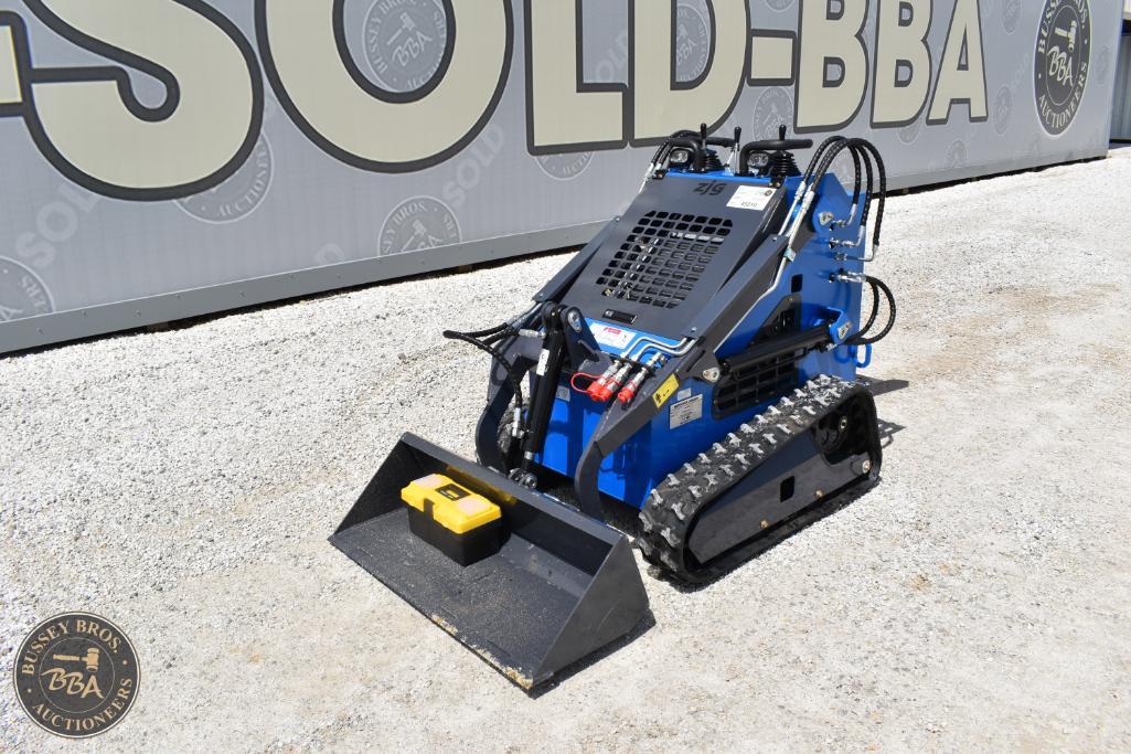 Mini Digger Excavator at Bussey Bros Auctioneers.