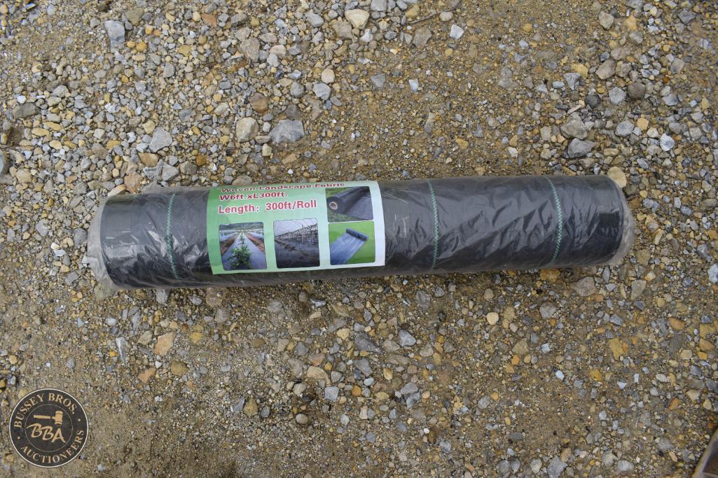 Durable landscape fabric roll for gardening, erosion control, and weed suppression.