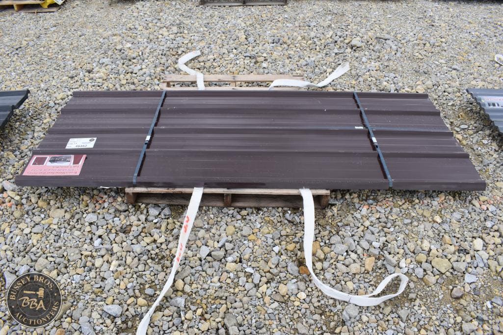Metal roof panel for construction or renovation projects.