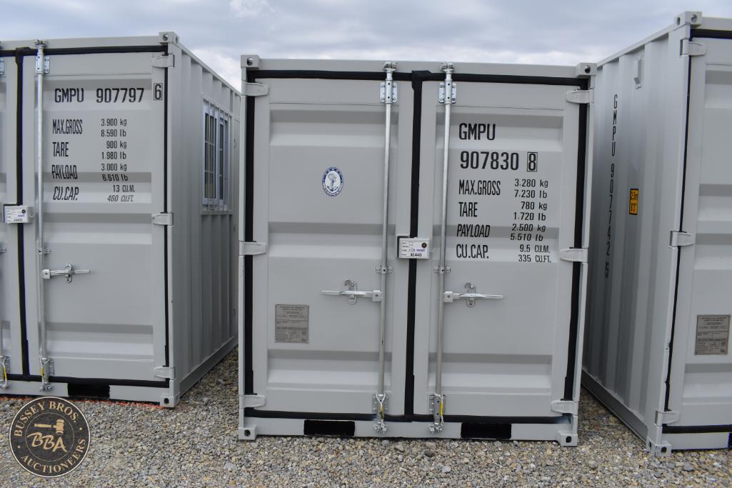 Shipping containers for sale at Bussey Bros Auctioneers, ideal for storage or transport needs.