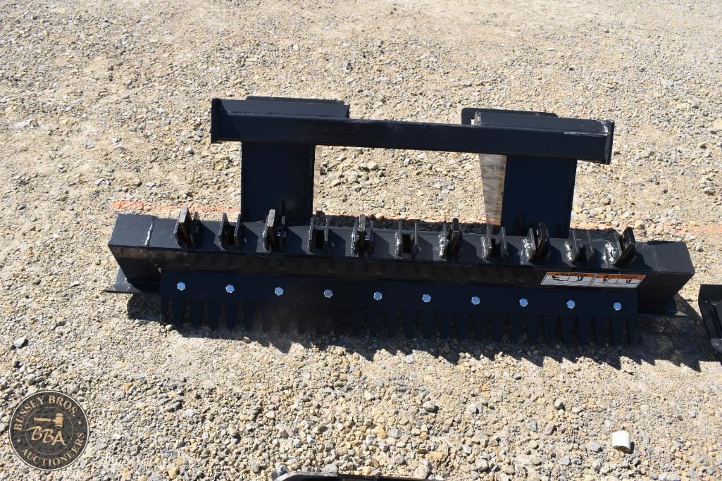 Heavy-duty construction equipment attachment for excavators.