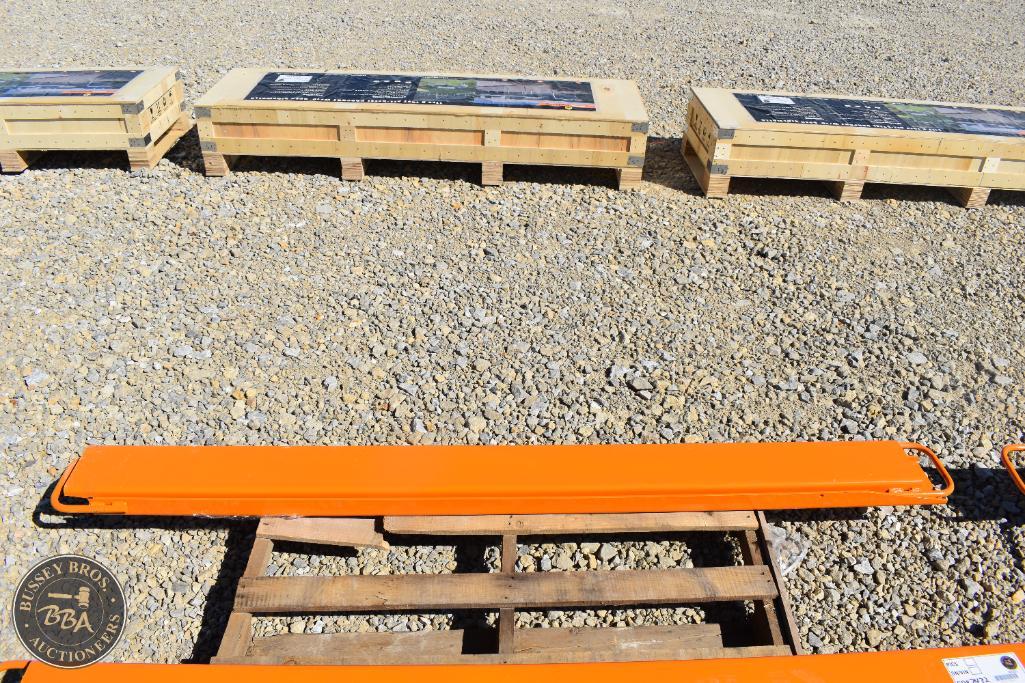 Rescue stretcher for emergency services, auctioned by Bussey Bros Auctioneers.