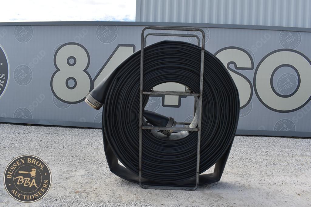 High-quality industrial hose reel at Bussey Bros Auctioneers.