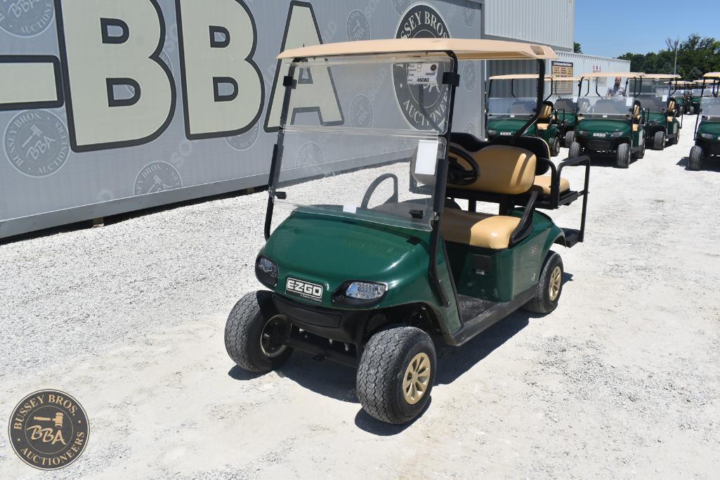 Golf cart for sale at Bussey Bros Auctioneers, ideal for golf courses and resorts.