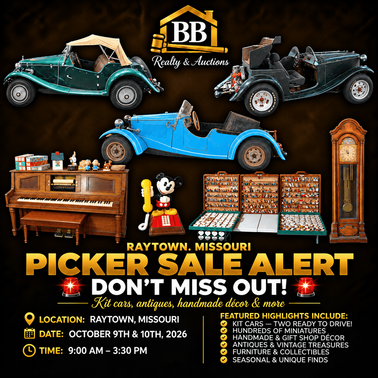 Raytown Kit Cars & Antique Sale