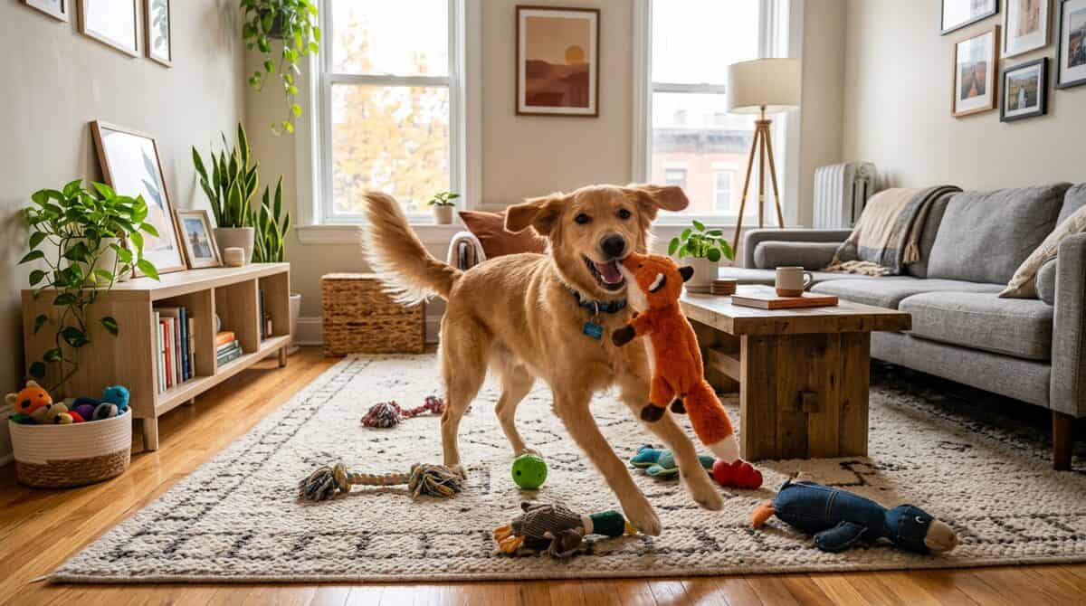 How to Keep a Dog Entertained in an Apartment
