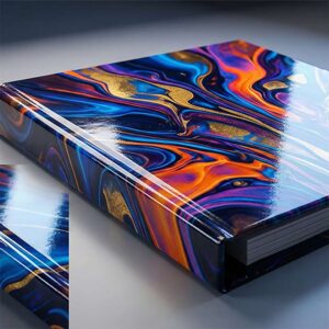 เคลือบเงา (Glossy Lamination)