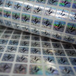 Holographic glitter stickers with a sparkling diamond-like effect are perfect for decorating K-Pop artist photo cards and toploaders. Made with premium film material, they protect your cards and leave no adhesive residue to damage your collectible cards.