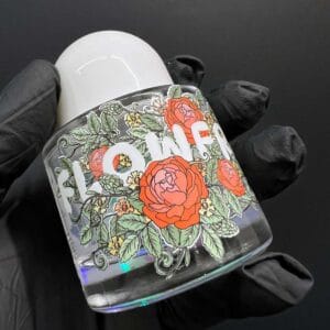 Custom 3D UV DTF stickers with raised glossy texture, ready to transfer onto hard surfaces