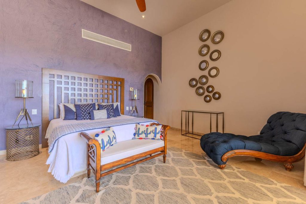 Design &Amp; Architecture In Cabo Del Sol Homes: From Modern Villas To Mexican Haciendas – Homes For Sale In Cabo Del Sol Elegant Bedroom Suite At Casa Alegria, Las Colinas – Cabo Del Sol