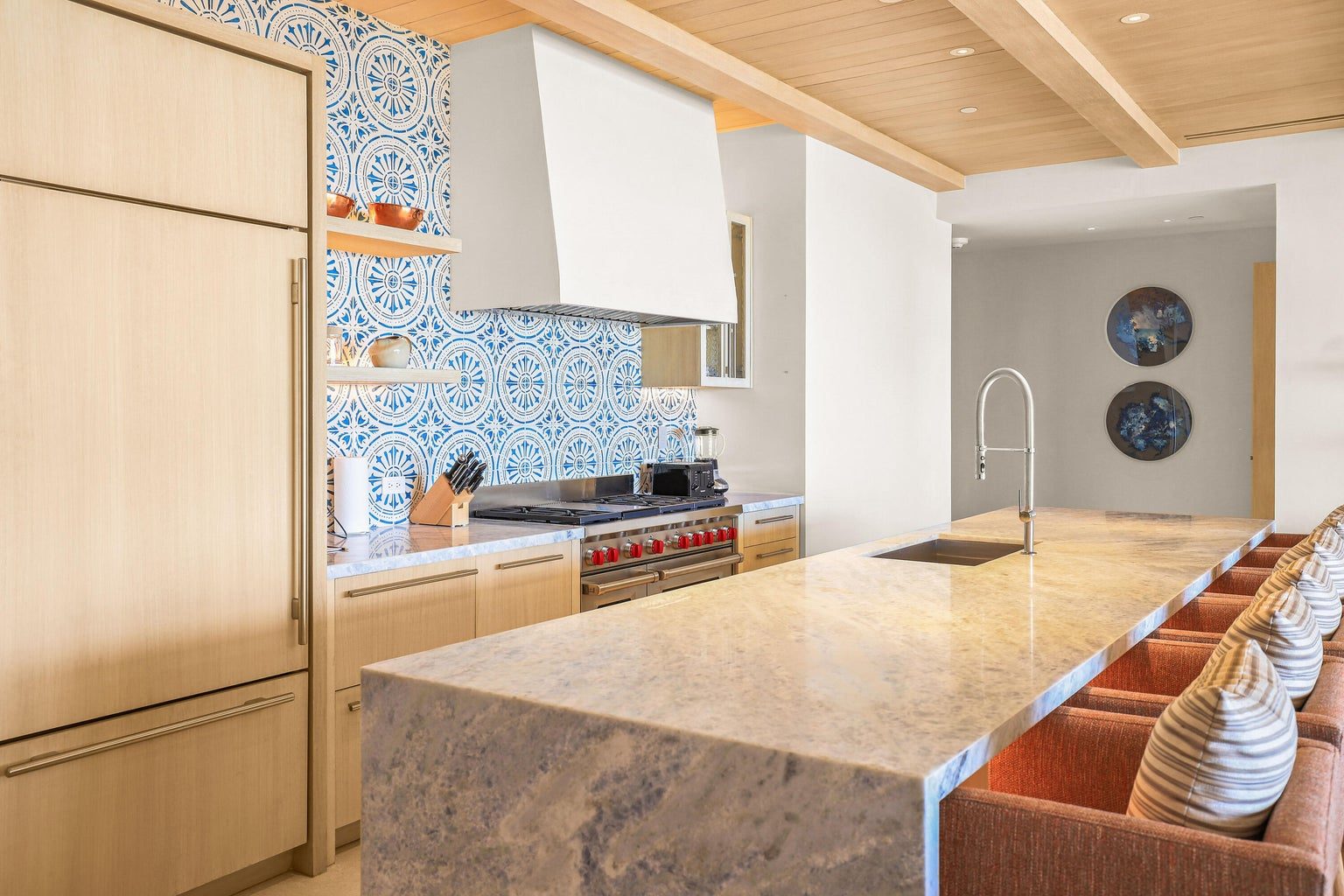 Casa 16 Upper, Four Seasons Residences Cabo Del Sol – Homes For Sale In Cabo Del Sol Kitchen Island, Casa 16 Upper, Four Seasons Residences, Cabo Del Sol