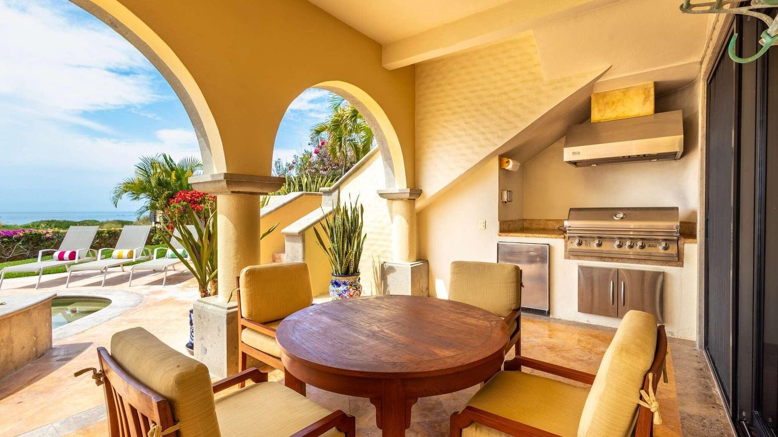 Villa Mariposa, Puerta Del Sol 7, Cabo Del Sol – Homes For Sale In Cabo Del Sol Outdoor Dining, Villa Mariposa, Puerta Del Sol, Cabo Del Sol