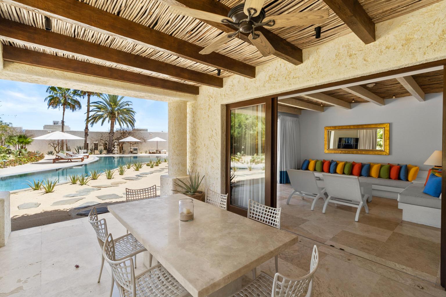 Main Terrace Opening Onto The Pool, Residence 3101, Las Ventanas Al Paraíso, Cabo Real