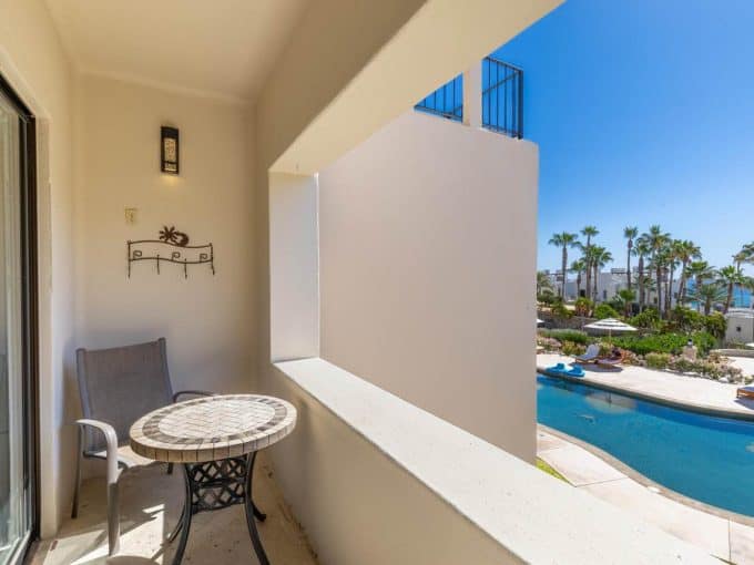 Balcony Overlooking The Pool At Casa Del Mar, Cabo Real