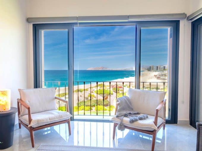 Living Room With Ocean View At Casa Del Mar, Cabo Real