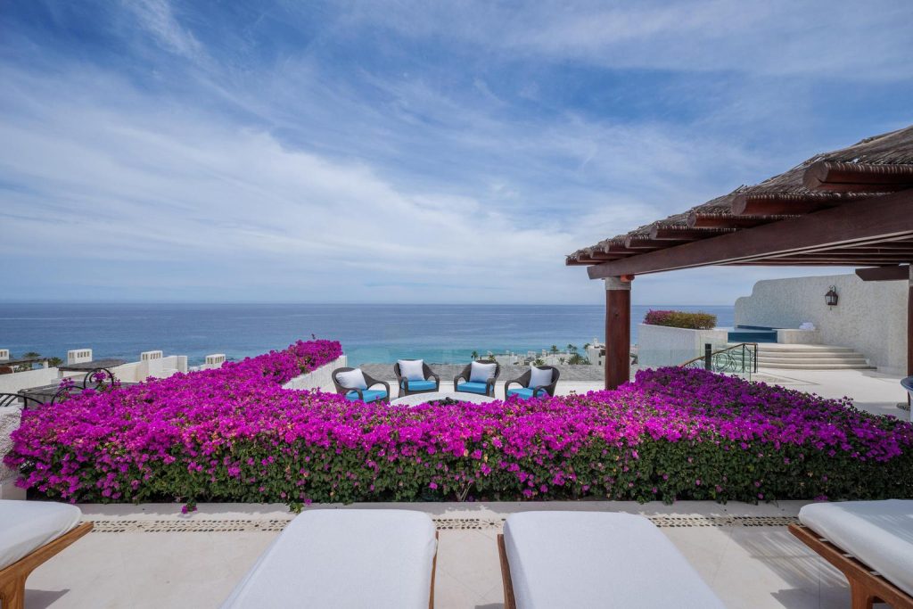 Las Ventanas Al Paraíso Penthouse 6502 – Homes For Sale In Cabo Real Rooftop Lounge With Bougainvillea And Sea Of Cortez Views, Penthouse 6502, Las Ventanas Al Paraíso, Cabo Real