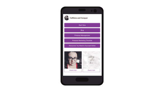 Mobile view of Smart.Bio