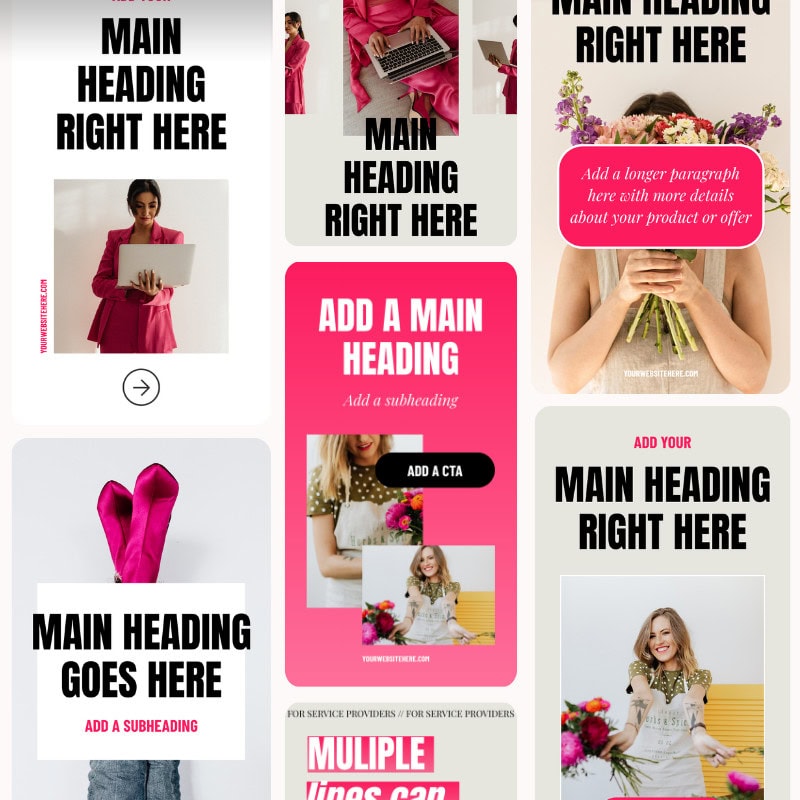 Pinterest Templates for Service Providers - Image 4