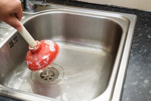Plumbing Services - Clogged Kitchen Sink 1