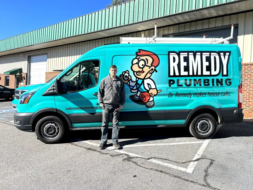 Remedy Plumbing Truck