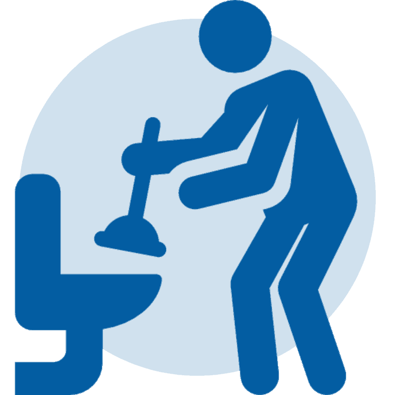 Plumber-Icon-Using-Plunger-On-Clogged-Toilet