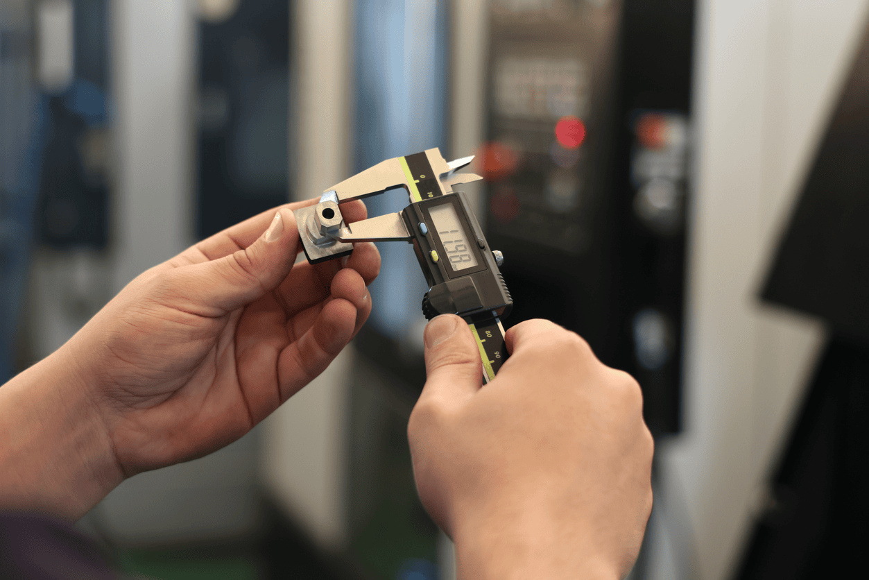 Precision CNC machining quality inspection at Camco
