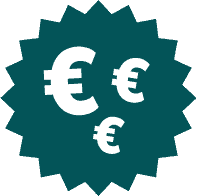 Symbol für finanzielle Fördermöglichkeiten