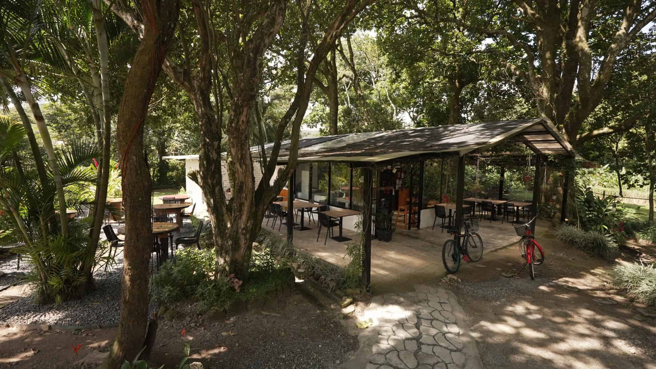 Exterior of KARE Coffee & Trips in El Valle de Antón, Panama