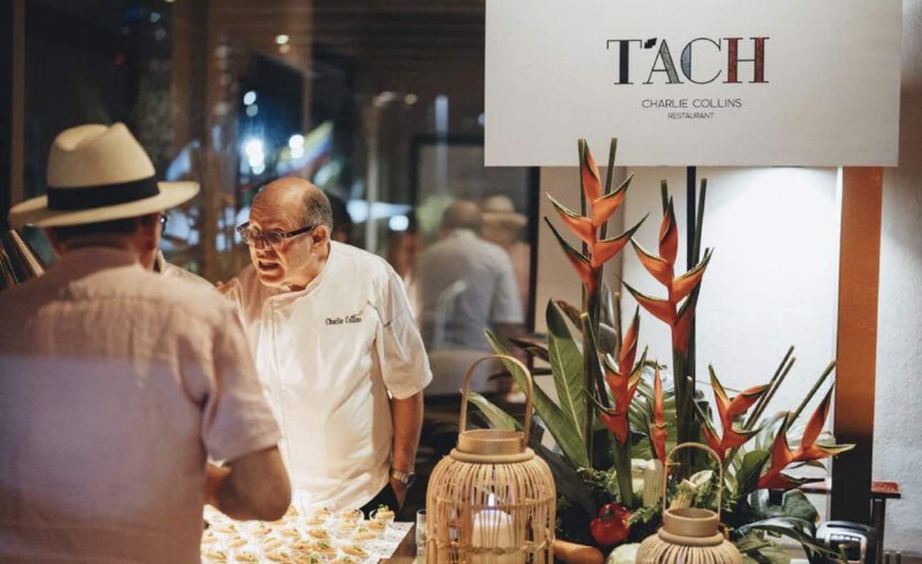 Chef Charlie Collins at T’ACH restaurant inside Hotel Panamonte in Boquete, Panama