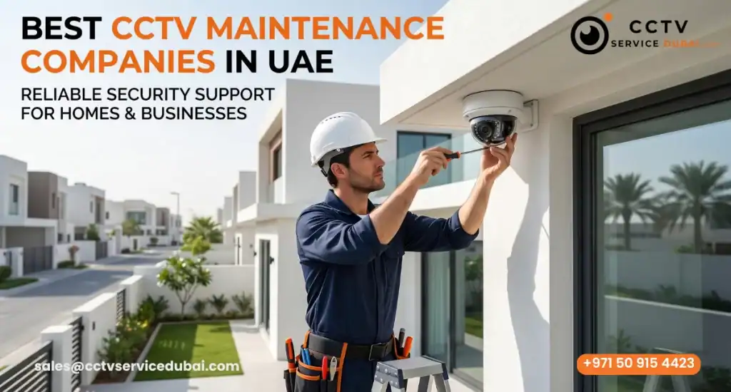 Best Companies for CCTV Maintenance in UAE: Reliable Security Support for Homes & Businesses