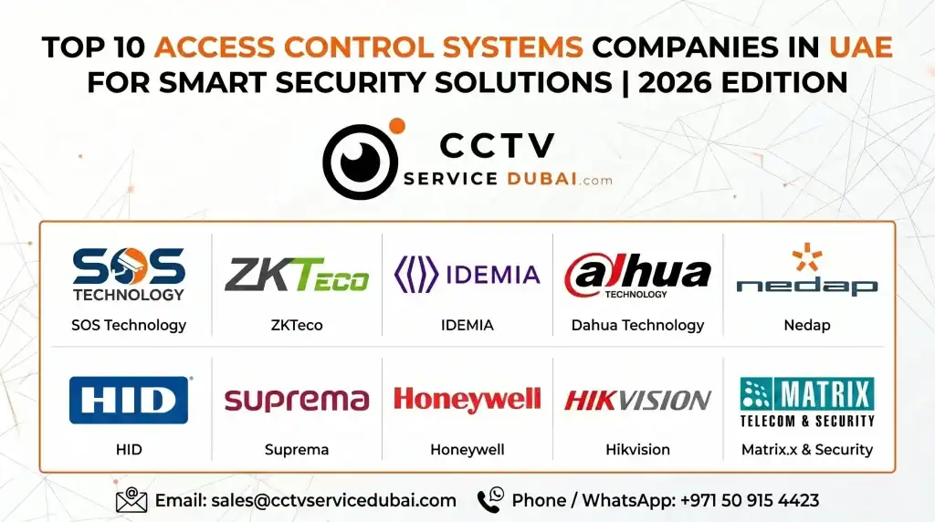 Top 10 access control systems companies in uae