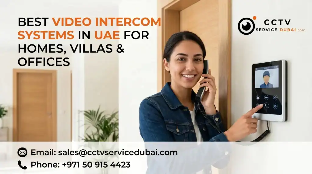 intercom system for home security in UAE